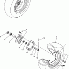 Raptor 350 Переднее колесо