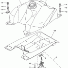 Wolverine 450 4WD YFM45FXW-B Топливный бак