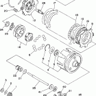 Raptor 80 YFM80RV Сцепление