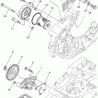 RAPTOR YFM25RX Масляный насос
