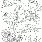 Grizzly 700 4WD YFM7FGX Переднее крыло