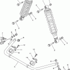 Grizzly 700 4WD YFM7FGX Задняя подвеска