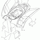Wolverine 350 YFM35XV Заднее крыло