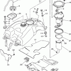 Raptor 700 YFM70RW Топливный бак