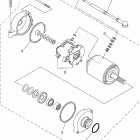 Kodiak 450 4WD YFM45FAV-B Стартер электрический