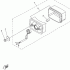 Big Bear  YFM25BX Фонарь задний