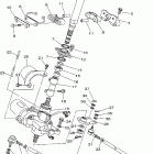 Grizzly 700 4WD EPS YFM7FGPW-B Рулевое управление