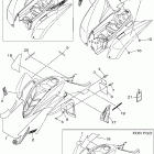 Raptor 350 YFM35RX Наклейки 1