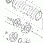 Big Bear 400 4X4 Сцепление