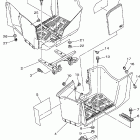 Grizzly 700 4WD YFM7FGX Подножки