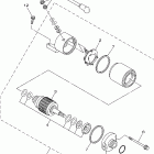 Bruin 350 YFM35BAV Стартер электрический