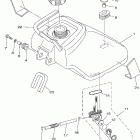 Raptor 80 YFM80RX Топливный бак