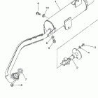 Raptor 50 Выхлопная система