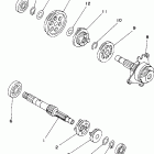 Raptor 80 YFM80RV Трансмиссия