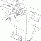 Wolverine 450 4WD YFM45FXW-B Головка цилиндра