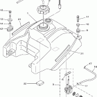 Big Bear 400 4X4 Топливный бак