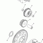 Grizzly 700 4WD YFM7FGX Муфта стартера