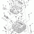 Grizzly 660 4WD YFM66FAV-B Головка цилиндра