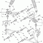 Kodiak 400 2WD Передняя подвеска колес