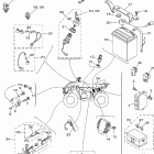 Wolverine 350 YFM35XW Электрика 1