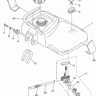 Raptor 50 Топливный бак