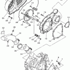 Grizzly 700 4WD EPS YFM7FGPW-B Крышка картера двигателя
