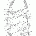KODIAK 450 4WD YFM450FAR Front suspension  wheel