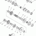 Grizzly 700 4WD EPS YFM7FGPW-B Трансмиссия
