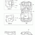 Grizzly 700 4WD EPS YFM7FGPW-B Наклейки 1