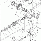 Kodiak 450 4WD YFM45FAV-B Ведущий вал
