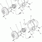 Big Bear 400 4WD YFM40FBW Фара