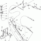 Kodiak 450 4WD YFM45FAV-B Задний торм цилиндр