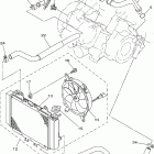 Kodiak 450 4WD YFM45FAV-B Радиатор и Патрубки
