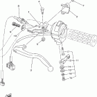 Kodiak 400 4WD YFM4FAV-B Рулевые переключатели
