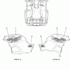 Grizzly 700 4WD EPS YFM7FGPW-B Наклейки