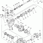 Kodiak 450 4WD YFM45FAV-B Передний дифференциал