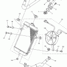 Raptor 700 YFM700RV Радиатор и Патрубки