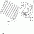 Big Bear 400 4X4 Вентилятор охлаждения