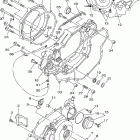 YFZ450V-B Крышка картера двигателя