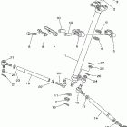 Blaster 200 YFS200V Рулевое управление