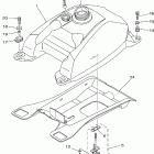 Kodiak 400 4X4 Топливный бак