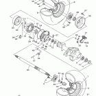 BRUIN 250 2WD YFM25BV Заднее колесо