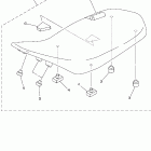 YFZ450 Сидение