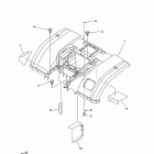 KODIAK 450 4WD YFM450FAR Заднее крыло