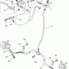 Blaster 200 YFS200V Главный тормозной цилиндр,передний