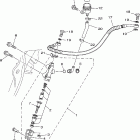 Blaster 200 YFS200V Задний торм цилиндр