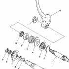 Blaster 200 YFS200V Муфта стартера