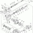 Kodiak 450 4WD YFM450FAT Передний дифференциал