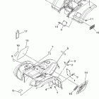 Kodiak 450 4WD YFM45FAV-C Наклейки 1