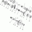 Bruin 350 YFM35BAV Трансмиссия